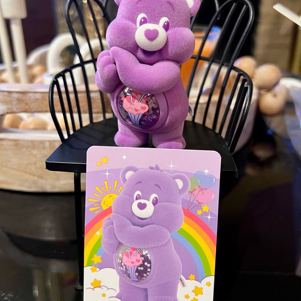Pop Mart Care Bears Colorful Hugs Series Figures Share Bear - Picture 2 of 2